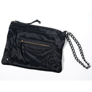 BALENCIAGA Chain Clutch Bag POCHETTE